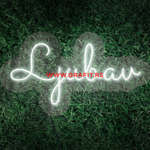 led neon natpis ljubav latinica